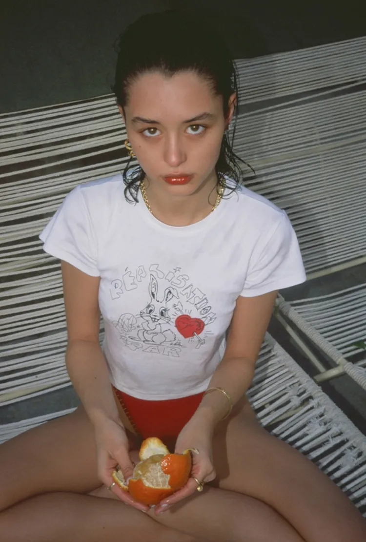 Women Réalisation Par Bunny Tee - Red Heart