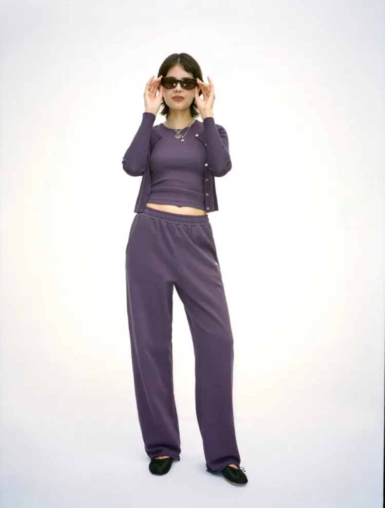 Women Réalisation Par Classic Sweatpants - Deep Purple
