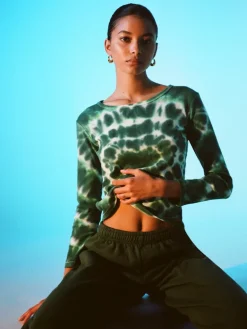 Women Réalisation Par Heart Long Sleeve Tee - Emerald