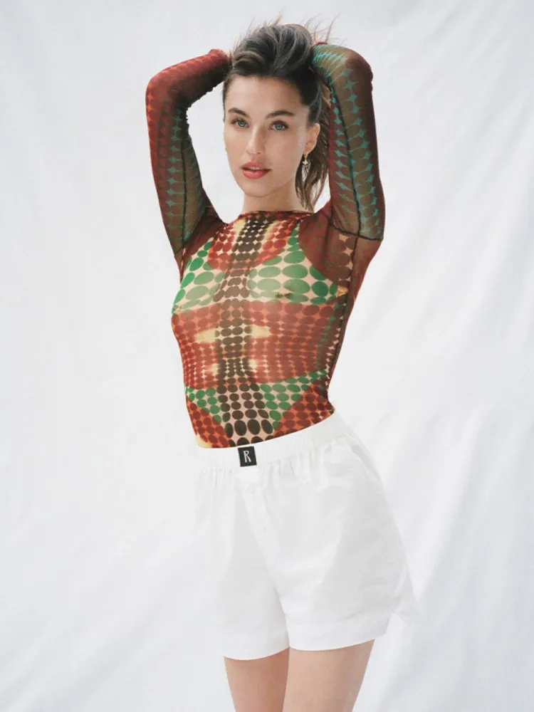 Women Réalisation Par Real Boxer Shorts - White