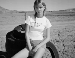 Women Réalisation Par Real Love Tee - White
