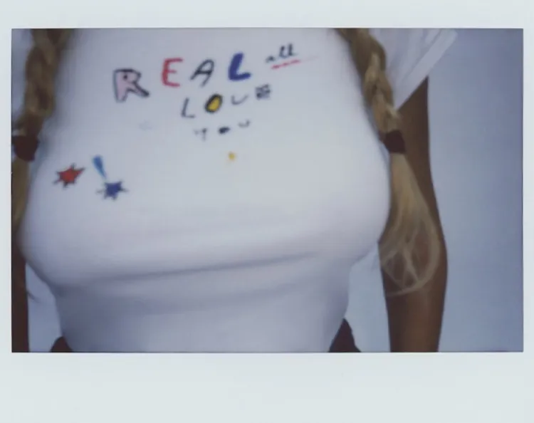 Women Réalisation Par Real Love Tee - White