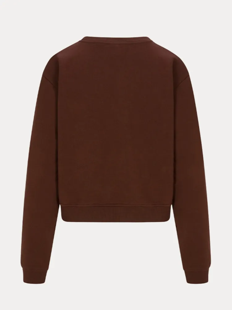 Women Réalisation Par Real Sweatshirt - Chocolate