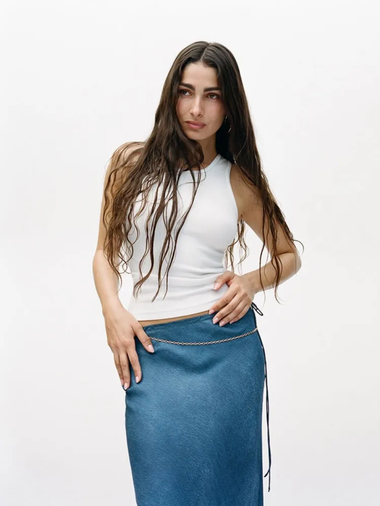Women Réalisation Par Real Tank - White