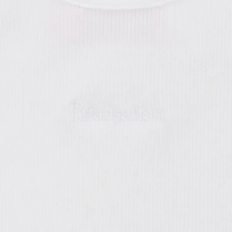 Women Réalisation Par Real Tank - White