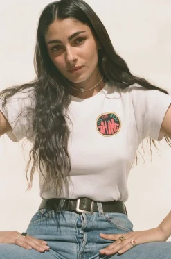 Women Réalisation Par Real Thing Tee - White