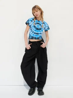 Women Réalisation Par Real Tie Dye Logo Tee - Lagoon