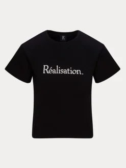 Women Réalisation Par Realisation Logo Tee - Black