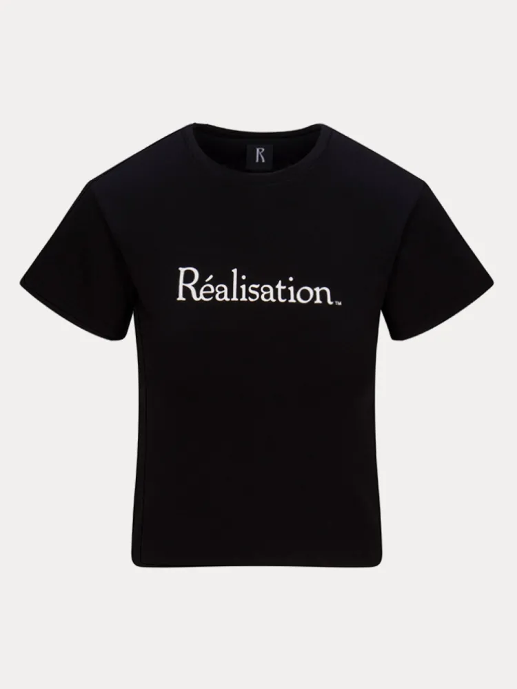 Women Réalisation Par Realisation Logo Tee - Black