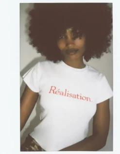 Women Réalisation Par Realisation Logo Tee - White