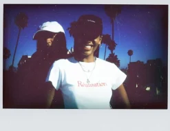 Women Réalisation Par Realisation Logo Tee - White