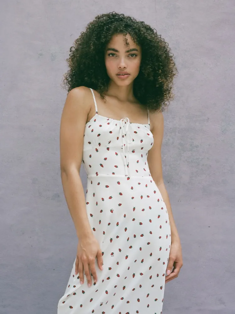 Women Réalisation Par The Alba - White Strawberry