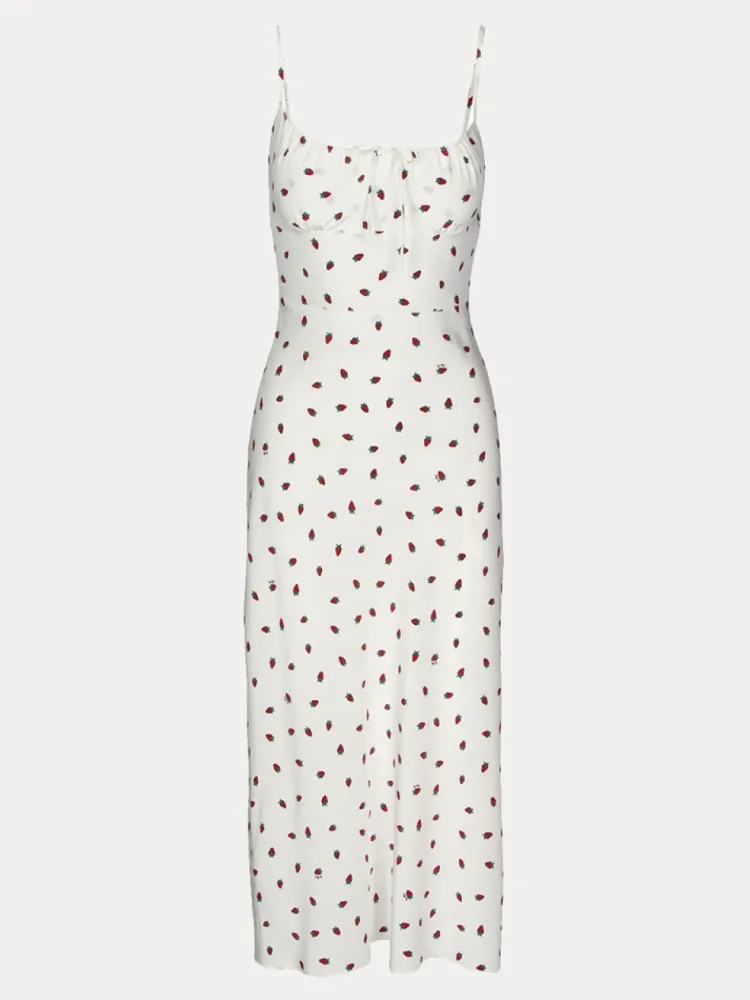 Women Réalisation Par The Alba - White Strawberry