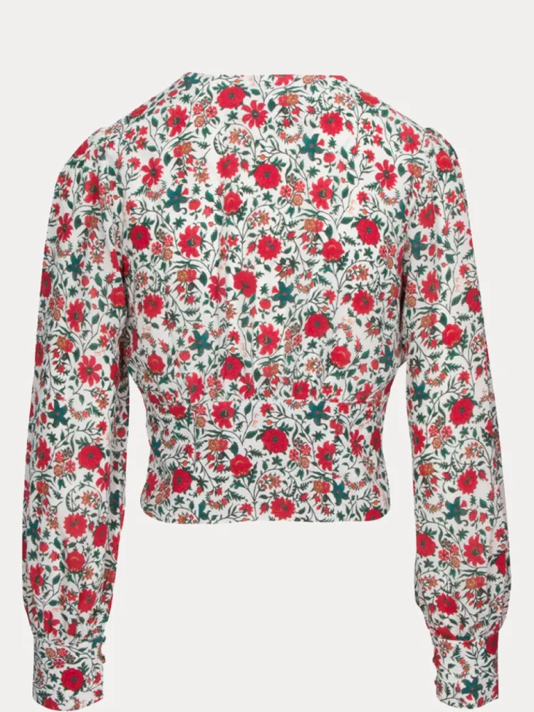 Women Réalisation Par The Bennie - White Batik Floral