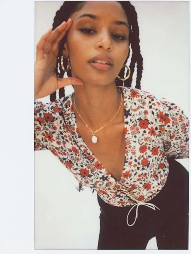 Women Réalisation Par The Bennie - White Batik Floral