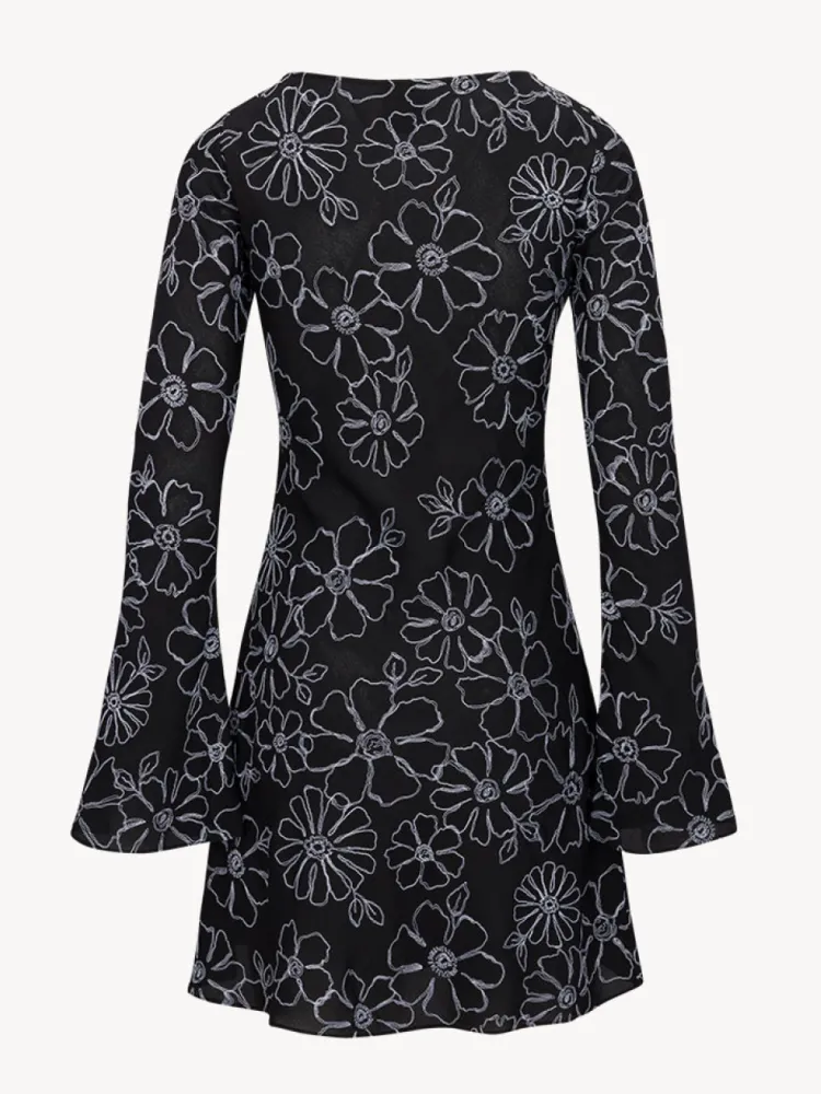 Women Réalisation Par The Brigitte - Embroidered Fleur