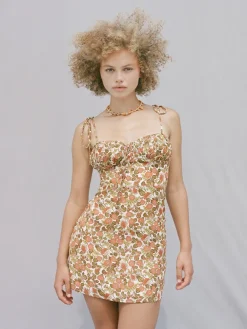 Women Réalisation Par The Devon - 70S Floral