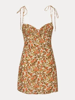 Women Réalisation Par The Devon - 70S Floral
