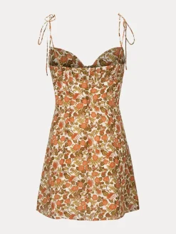 Women Réalisation Par The Devon - 70S Floral
