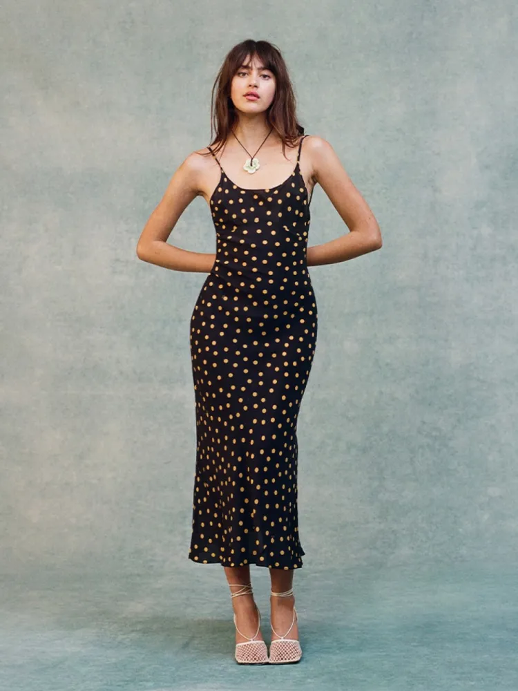 Women Réalisation Par The Iggy - Yellow Polka Dot