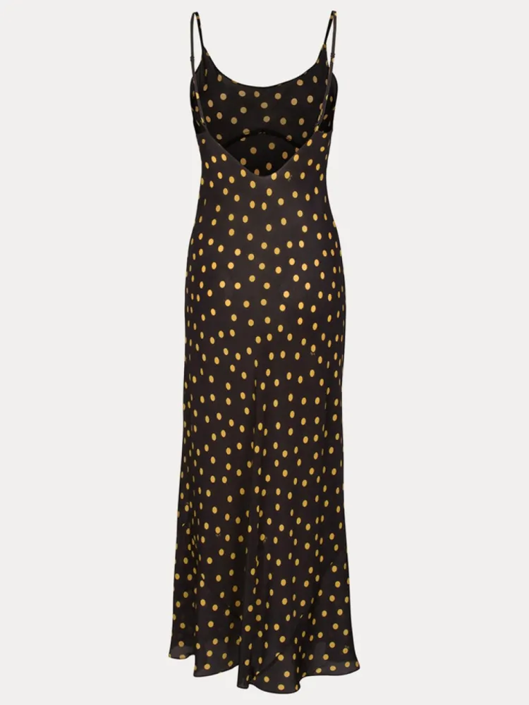 Women Réalisation Par The Iggy - Yellow Polka Dot