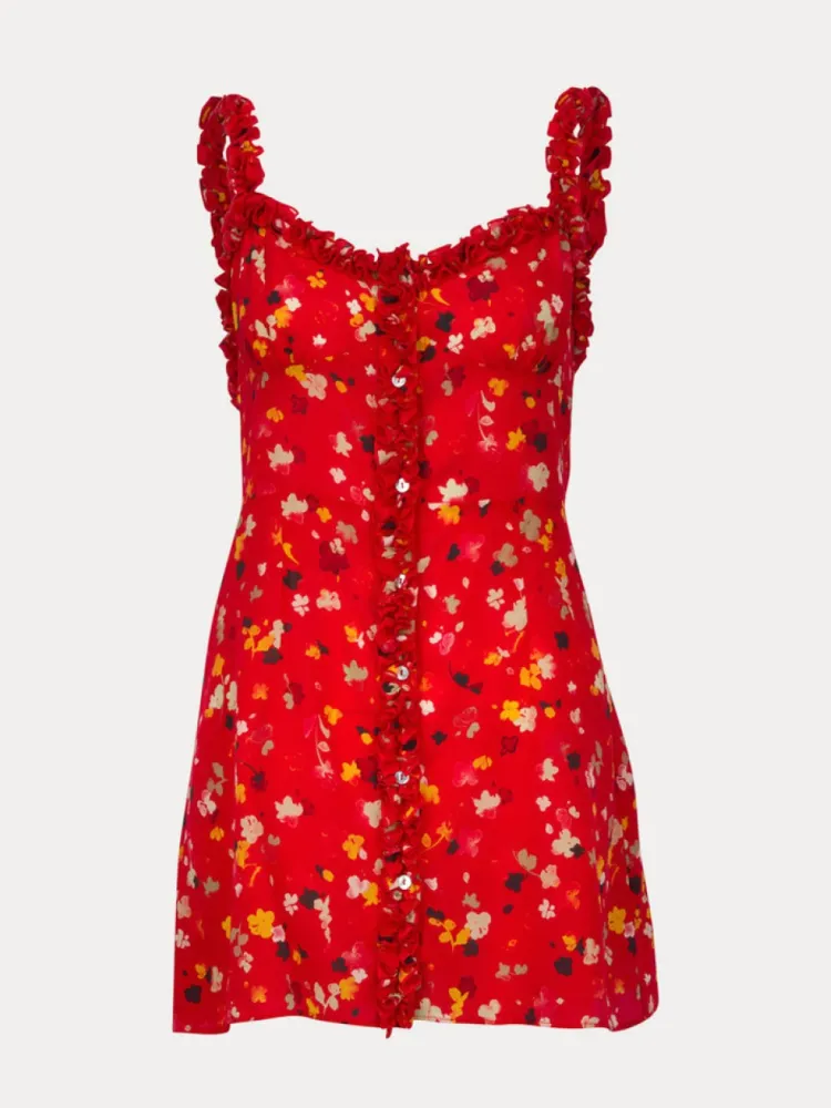 Women Réalisation Par The Julia - Rouge Fleur