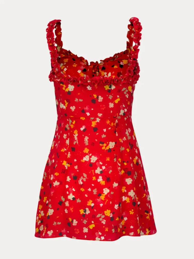 Women Réalisation Par The Julia - Rouge Fleur