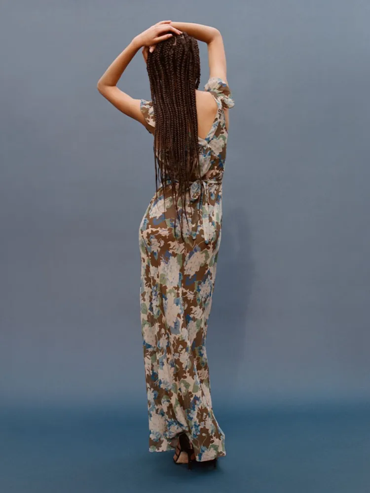 Women Réalisation Par The Lila - Blue Hydrangea