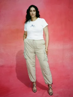 Women Réalisation Par The Pony Tee - White