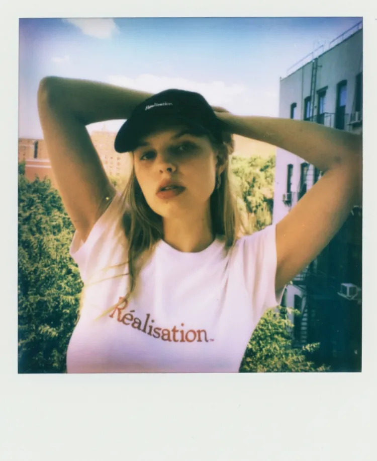 Women Réalisation Par The Real Cap - White