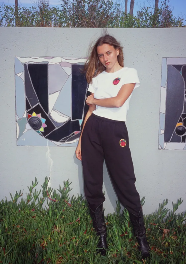 Women Réalisation Par The Real Thing Sweatpants - Black