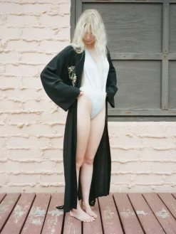 Women Réalisation Par The Serious Moonlight Robe - Noir