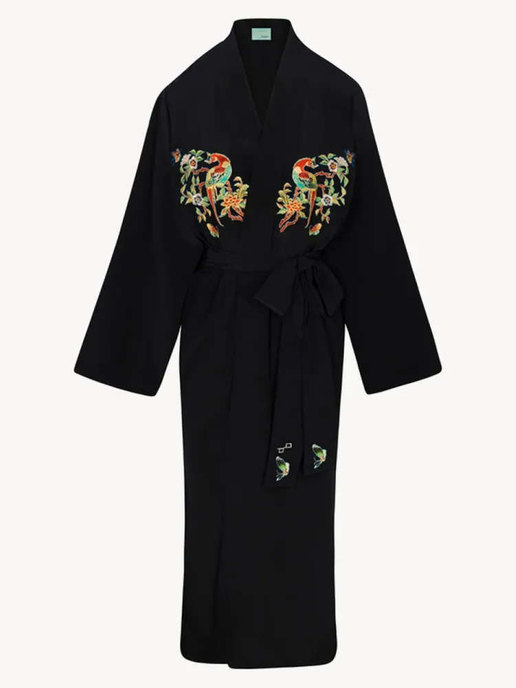 Women Réalisation Par The Serious Moonlight Robe - Noir