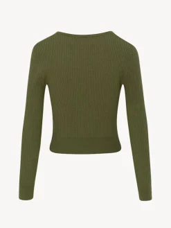 Women Réalisation Par The Winona Cardigan - Olive
