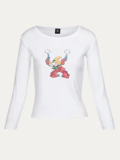 Women Réalisation Par Yee Ha! Long Sleeve Tee - White