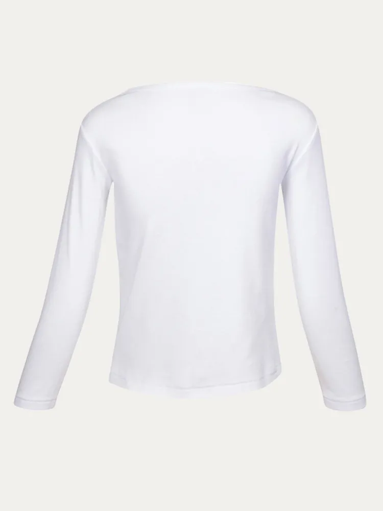 Women Réalisation Par Yee Ha! Long Sleeve Tee - White