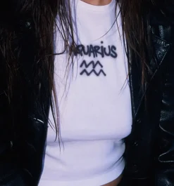 Women Réalisation Par Zodiac Tee - Aquarius