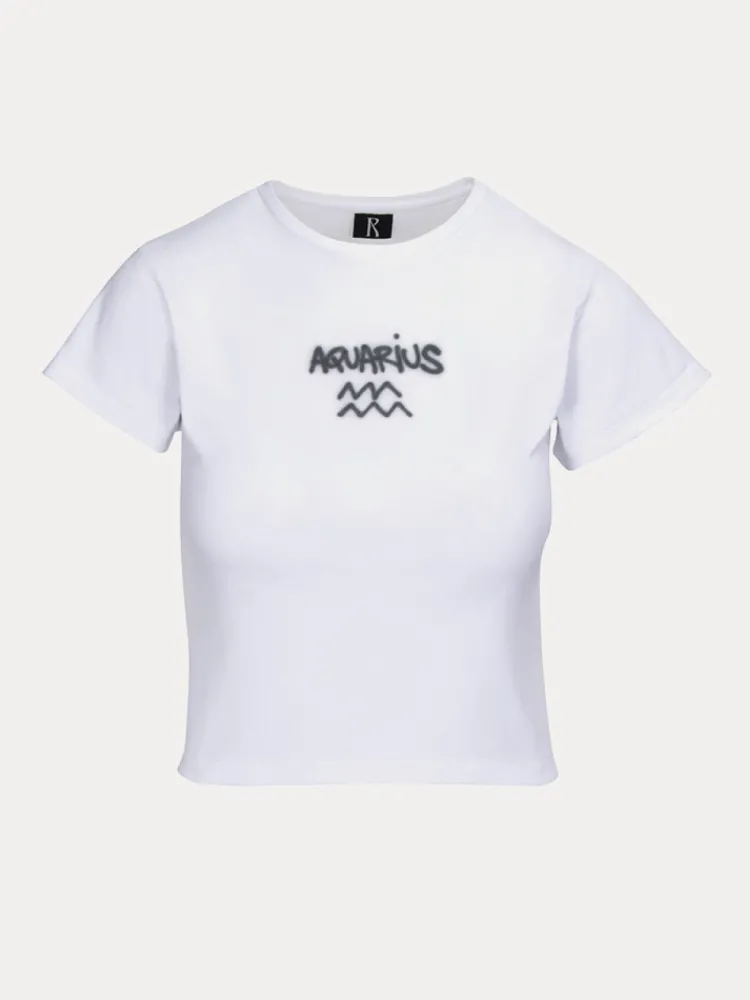 Women Réalisation Par Zodiac Tee - Aquarius